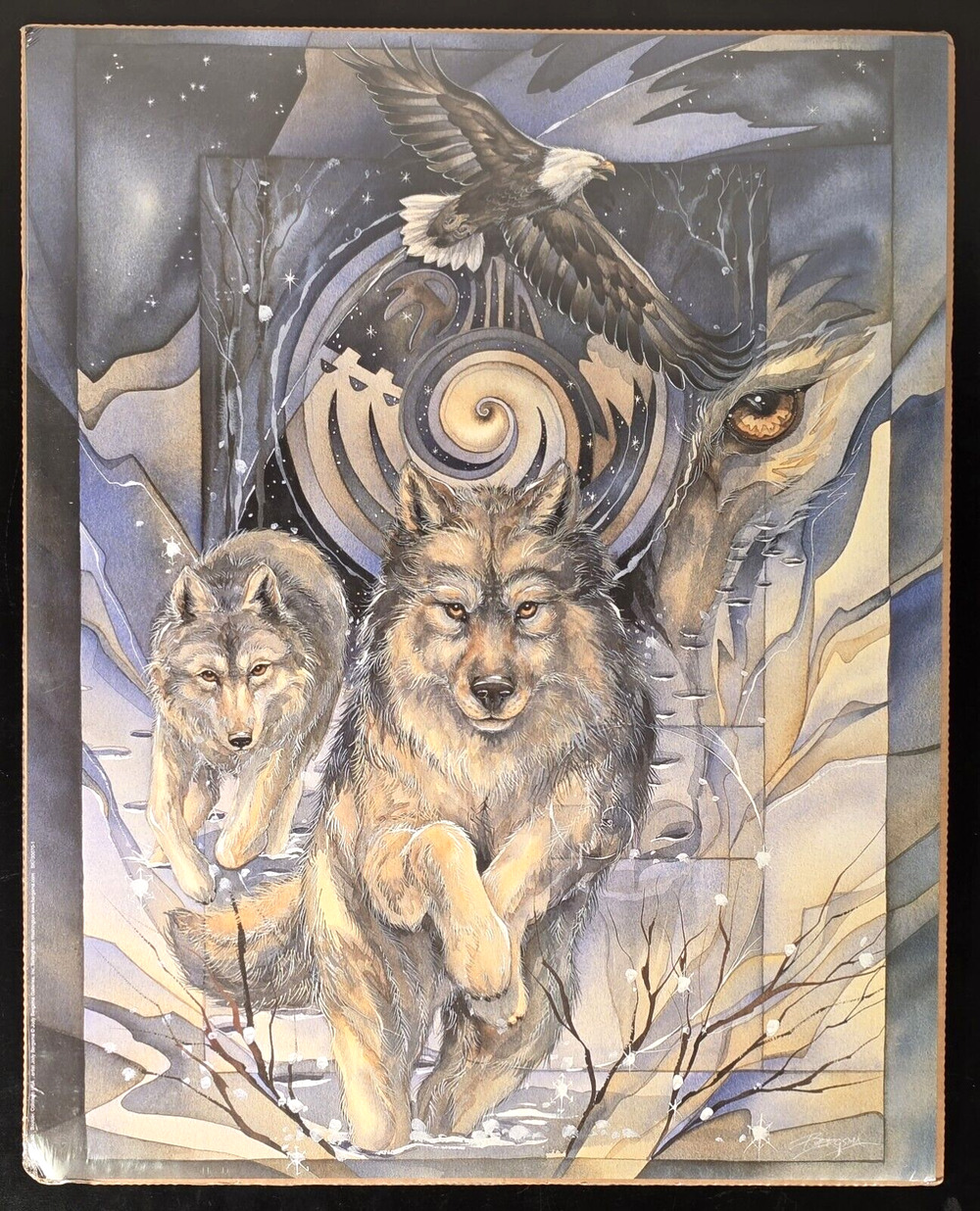 Leanin' Tree POWER OF A DREAM 16" x 20" Print Poster By Jody Bergsma SKP30070-1